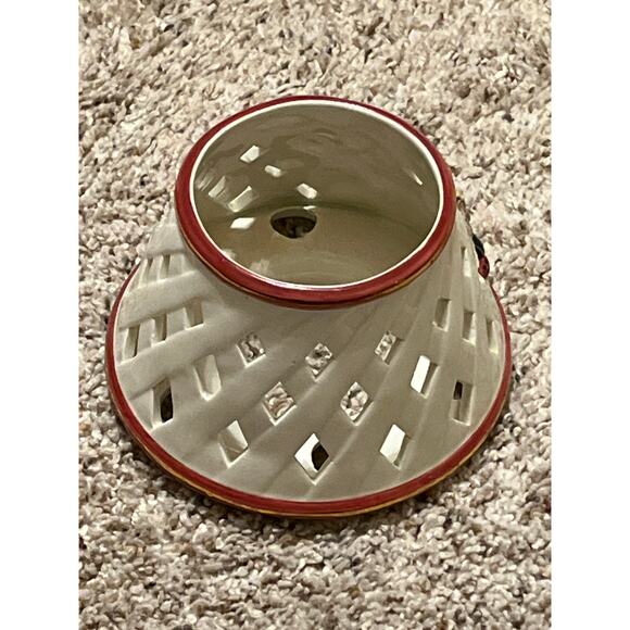 Kimberly Designs Votive Candle Shade Topper 2001 Flower Tea Light - Picture 2 of 5